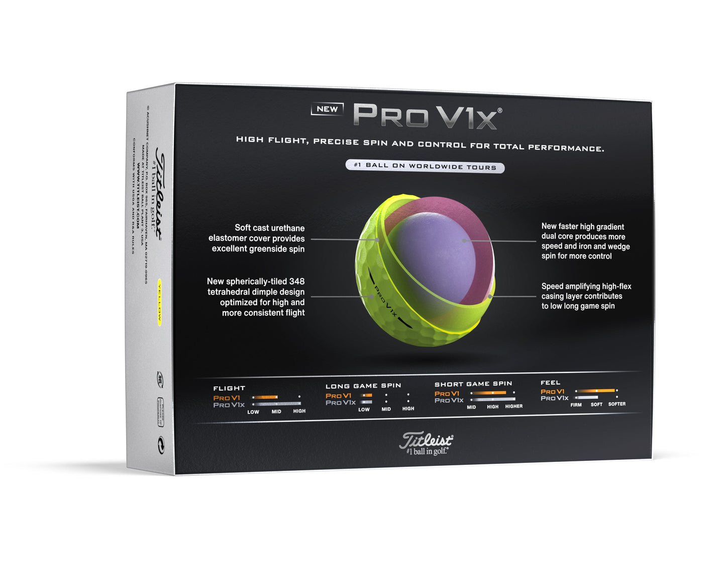 Titleist Pro V1x Golf Balls 2025