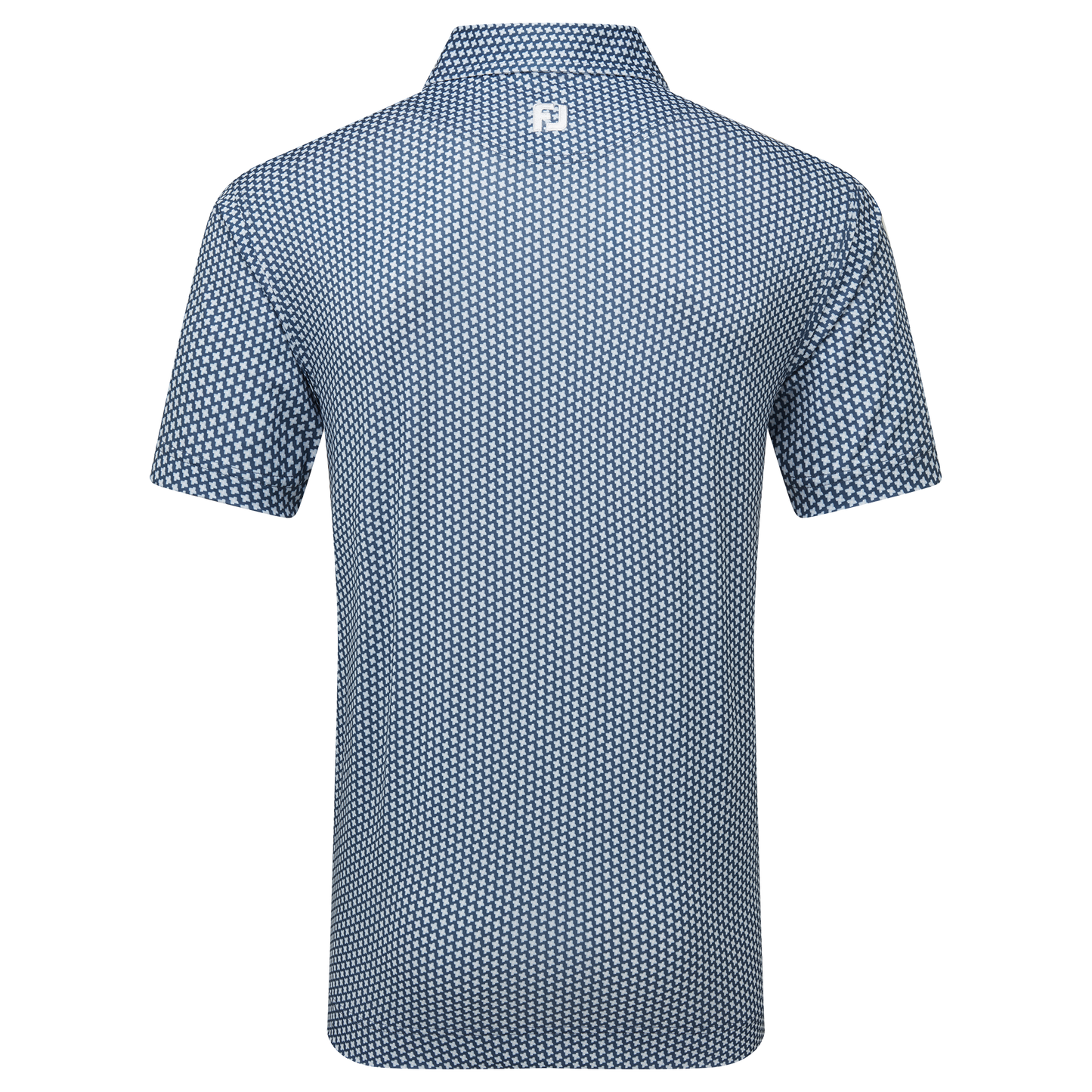 FootJoy Houndstooth Geo Lisle Golf Polo Shirt