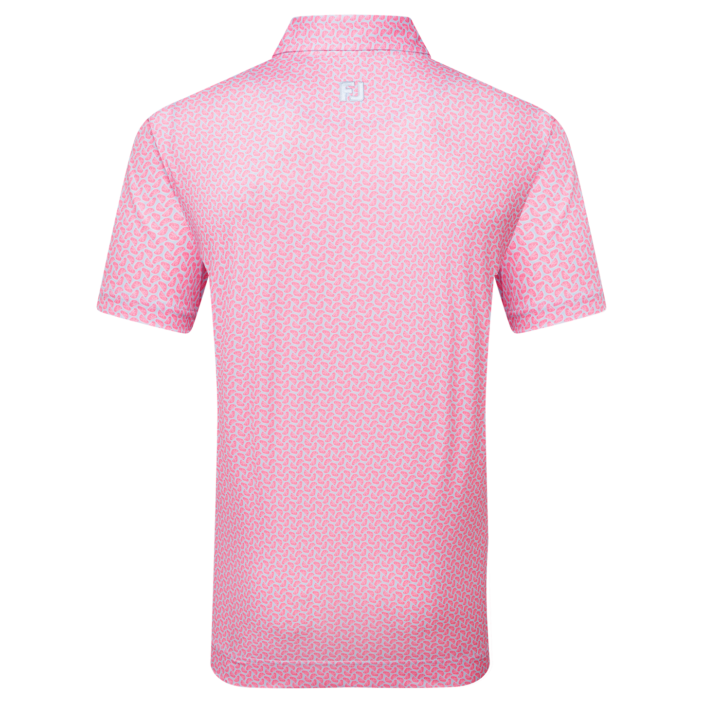 FootJoy Citrus Print Lisle Golf Polo Shirt