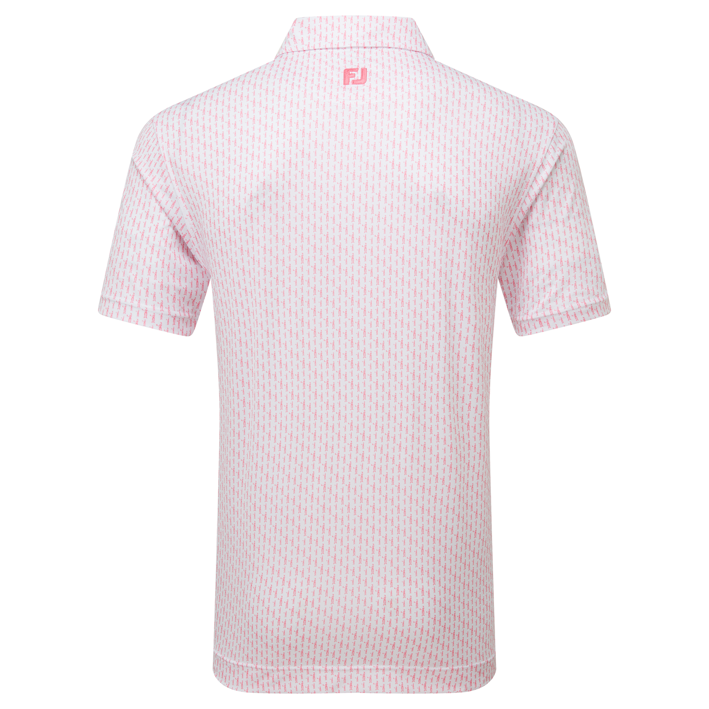 FootJoy Figure Print Lisle Golf Polo Shirt