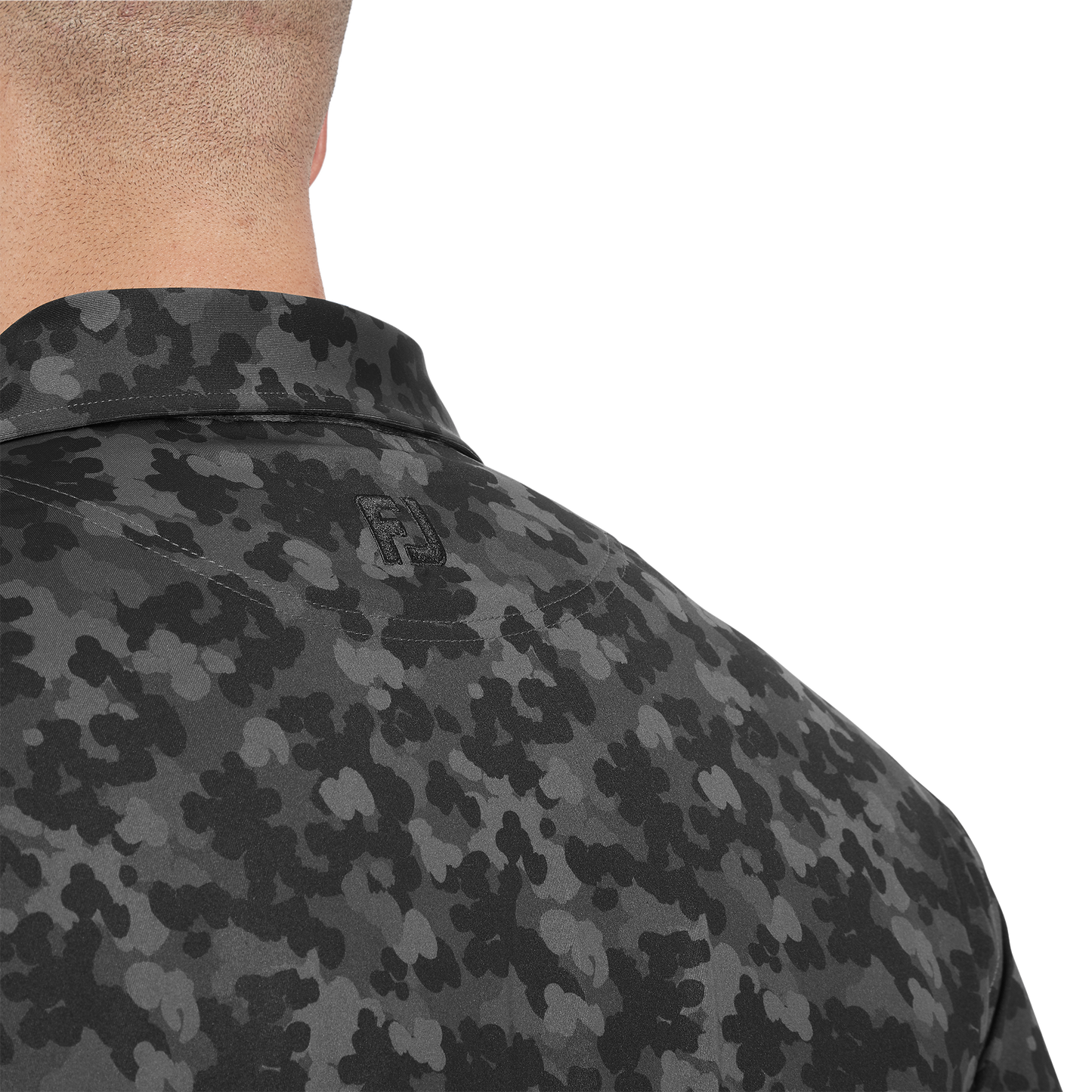 FootJoy Pop Camo Lisle Golf Polo Shirt