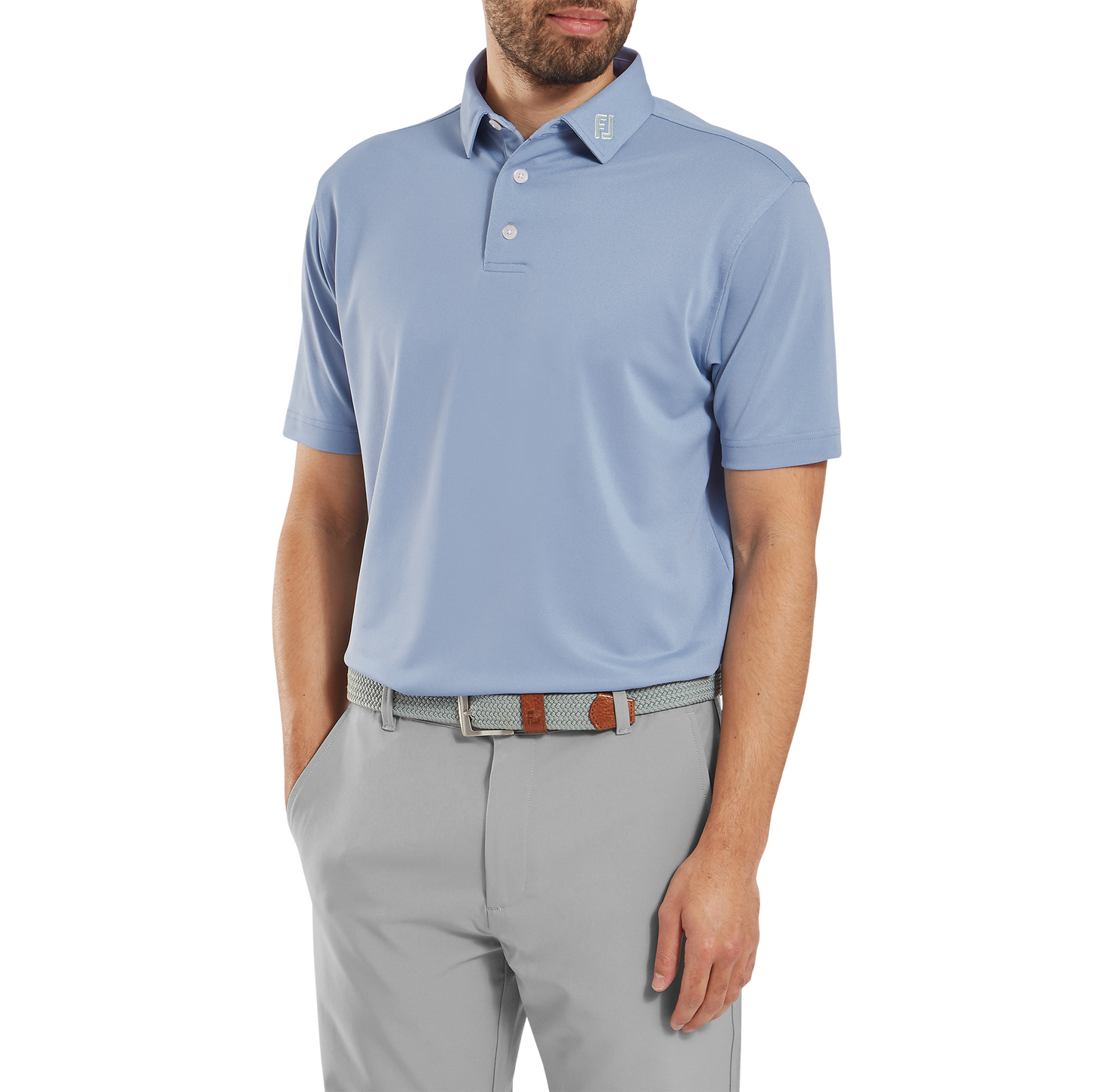 FootJoy Stretch Pique Solid Golf Shirt