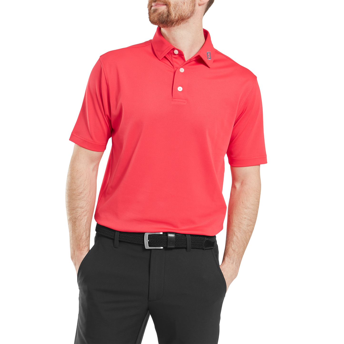 FootJoy Stretch Pique Solid Golf Shirt
