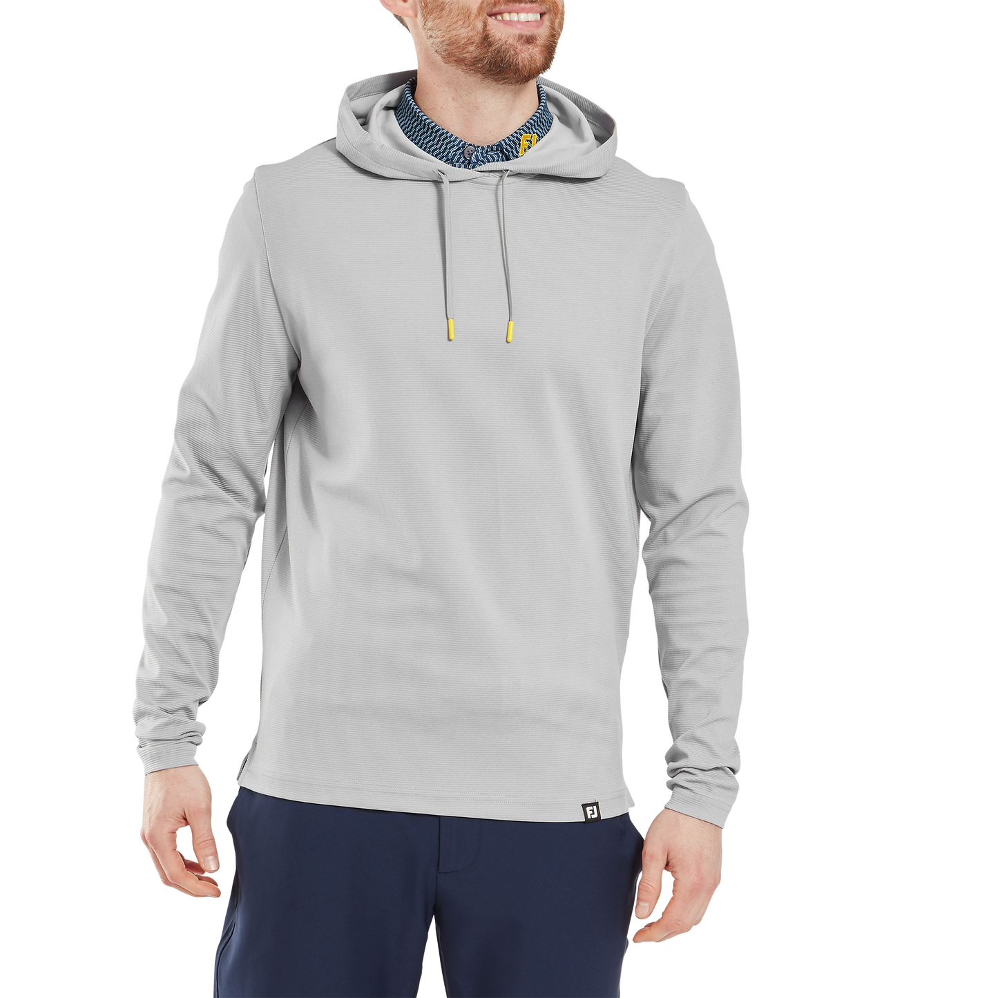 FootJoy Ottoman Jacquard Golf Hoodie