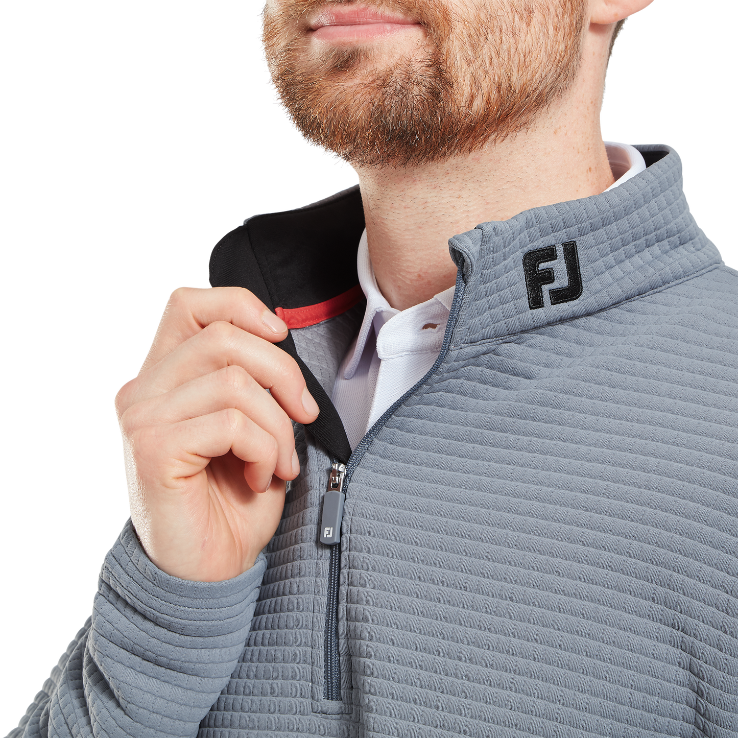 FootJoy Quilt Texture Chill-Out Golf Pullover