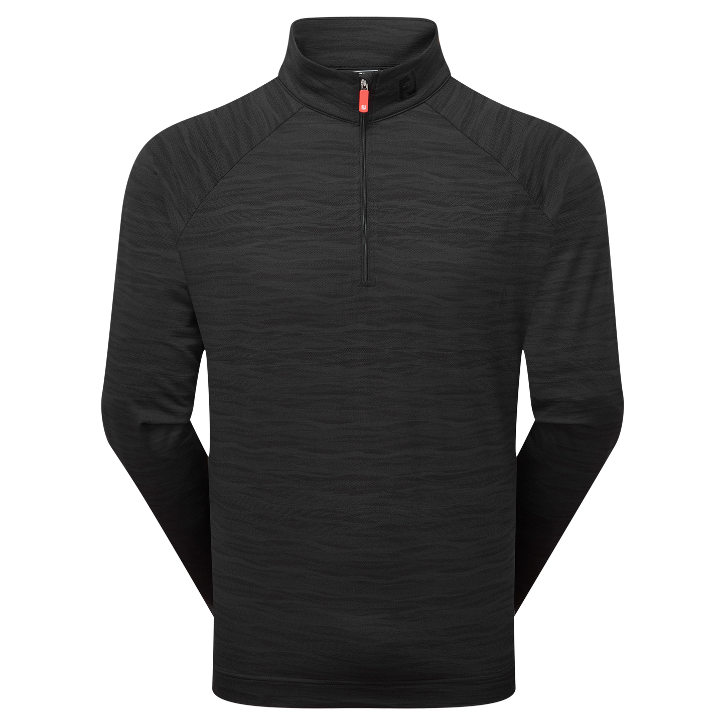 FootJoy Wave Jacquard Chill-Out Golf Pullover