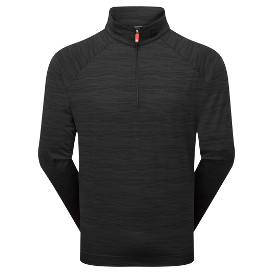 FootJoy Wave Jacquard Chill-Out Golf Pullover