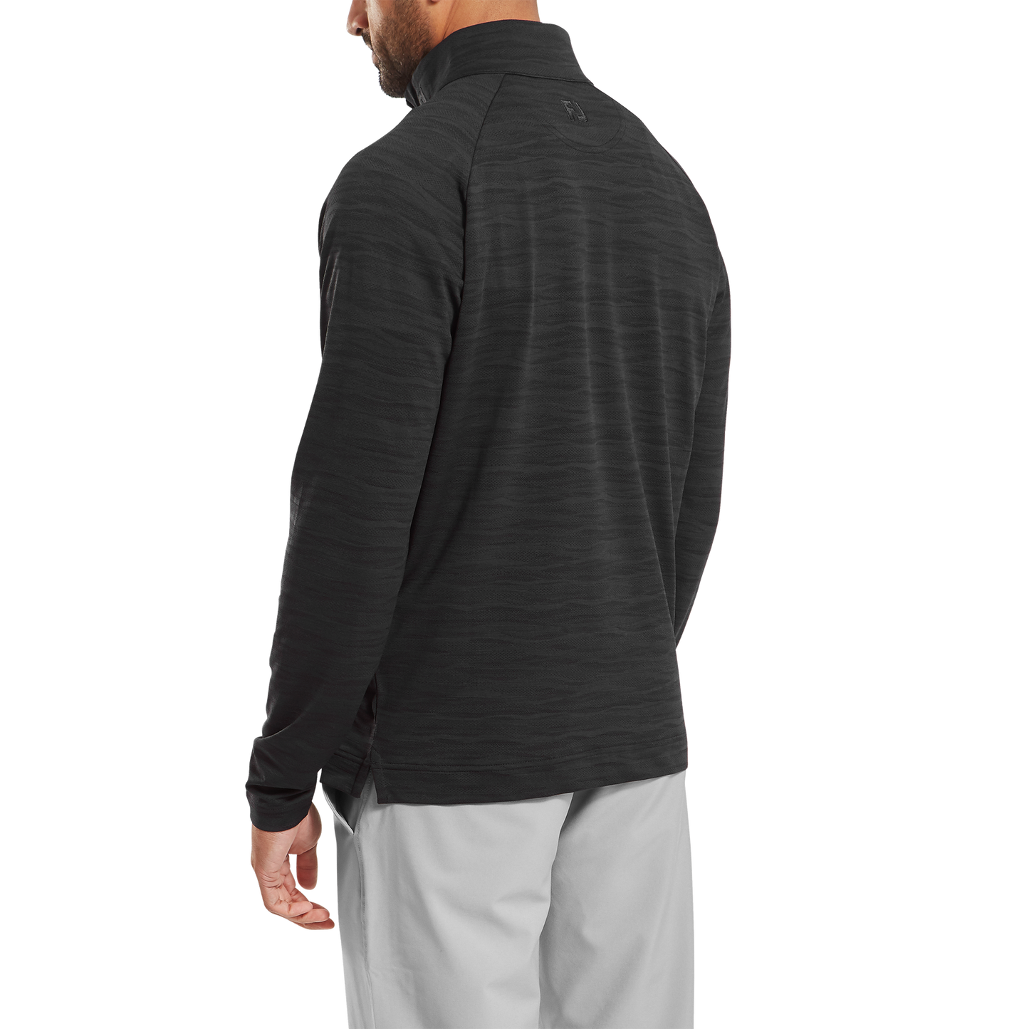 FootJoy Wave Jacquard Chill-Out Golf Pullover