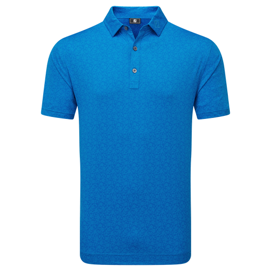 FootJoy Painted Floral Lisle Golf Polo Shirt