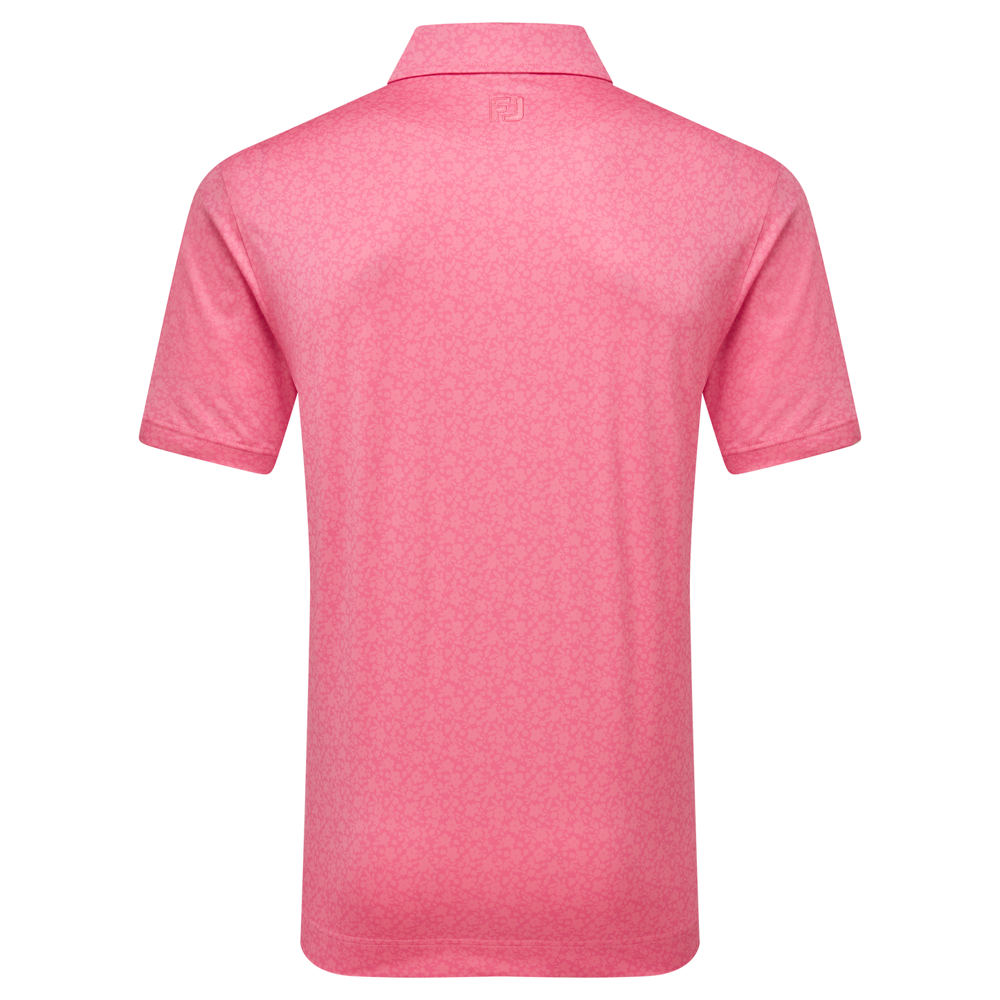 FootJoy Painted Floral Lisle Golf Polo Shirt