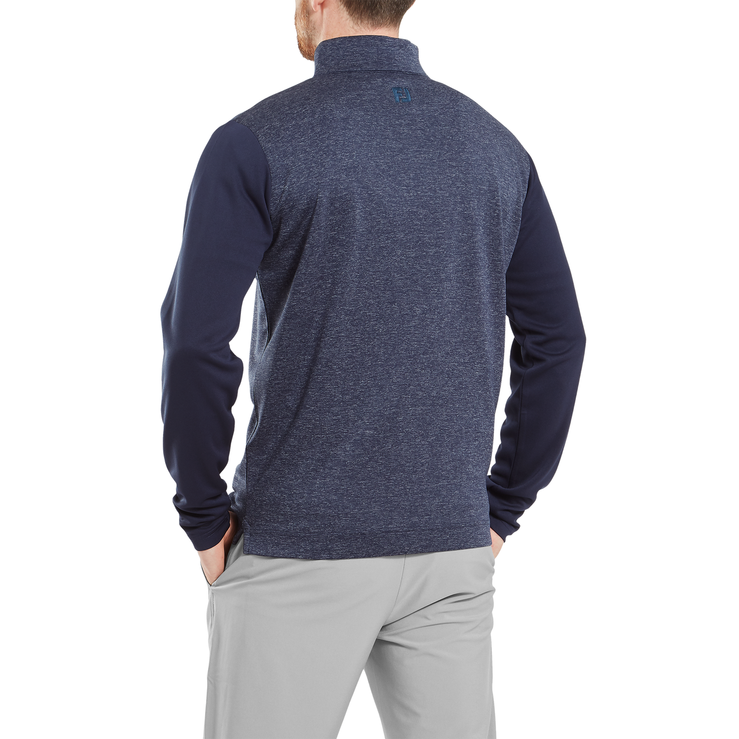 FootJoy Tonal Heather Chill-Out Golf Pullover