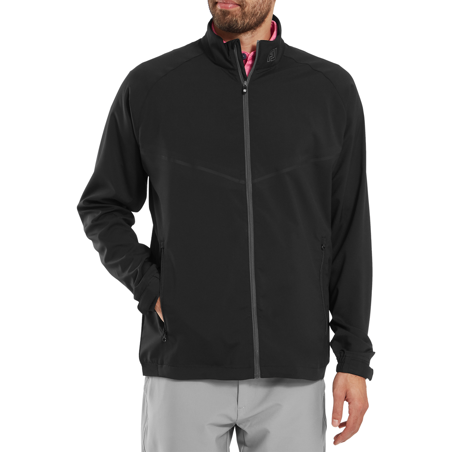 FootJoy Full Zip Zephyr Golf Wind Shirt