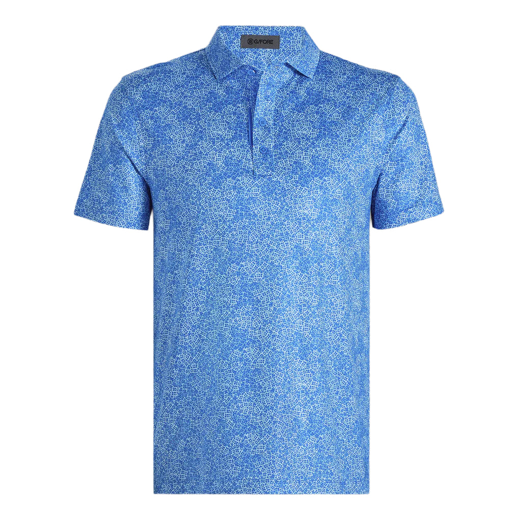 G/FORE Hydrangea Tech Jersey Golf Polo