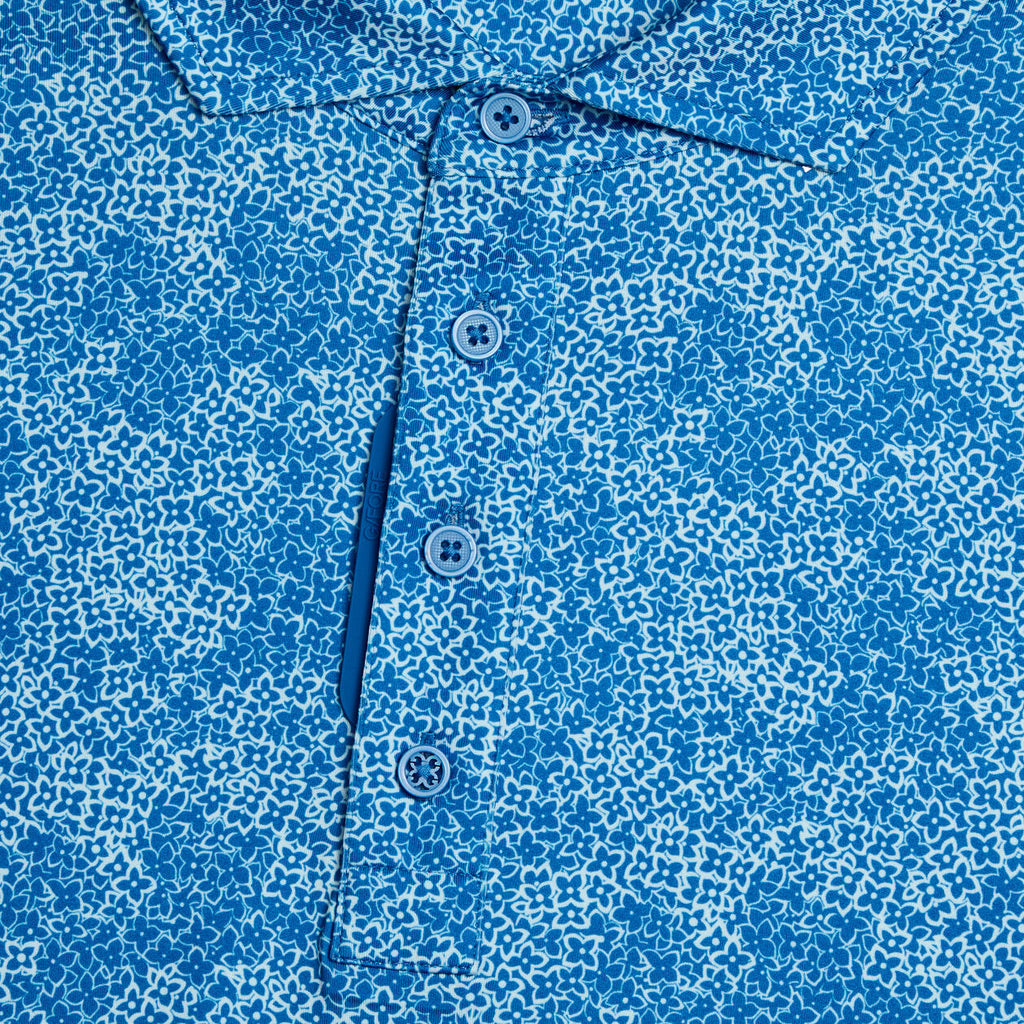 G/FORE Hydrangea Tech Jersey Golf Polo