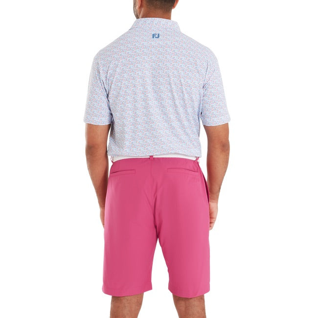 FootJoy Gamer Print Pique Golf Polo Shirt