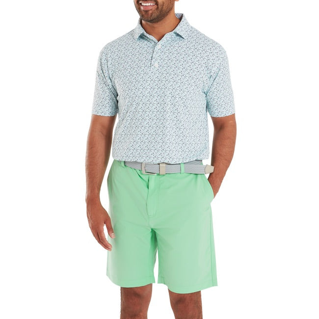 FootJoy Gamer Print Pique Golf Polo Shirt