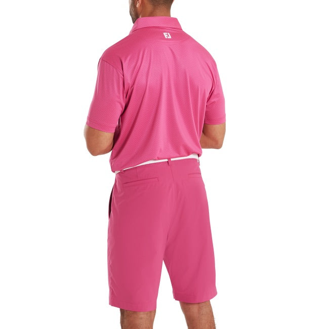 FootJoy Abax Print Lisle Golf Polo Shirt