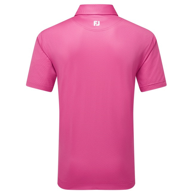 FootJoy Abax Print Lisle Golf Polo Shirt