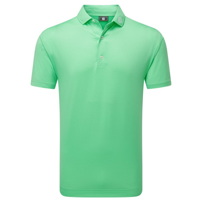 FootJoy Abax Print Lisle Golf Polo Shirt