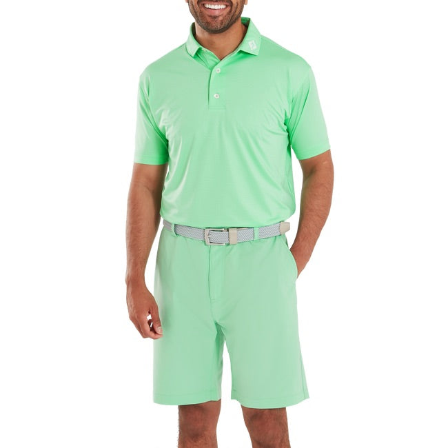 FootJoy Abax Print Lisle Golf Polo Shirt