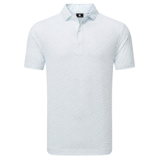 FootJoy Bird Print Lisle Golf Polo Shirt