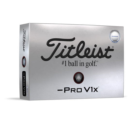 Titleist Pro V1x Left Dash Golf Balls - Performance Align
