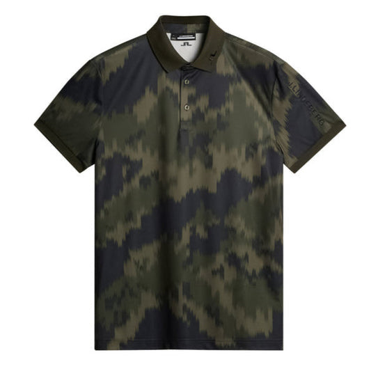 J.Lindeberg Tour Tech Print Golf Polo