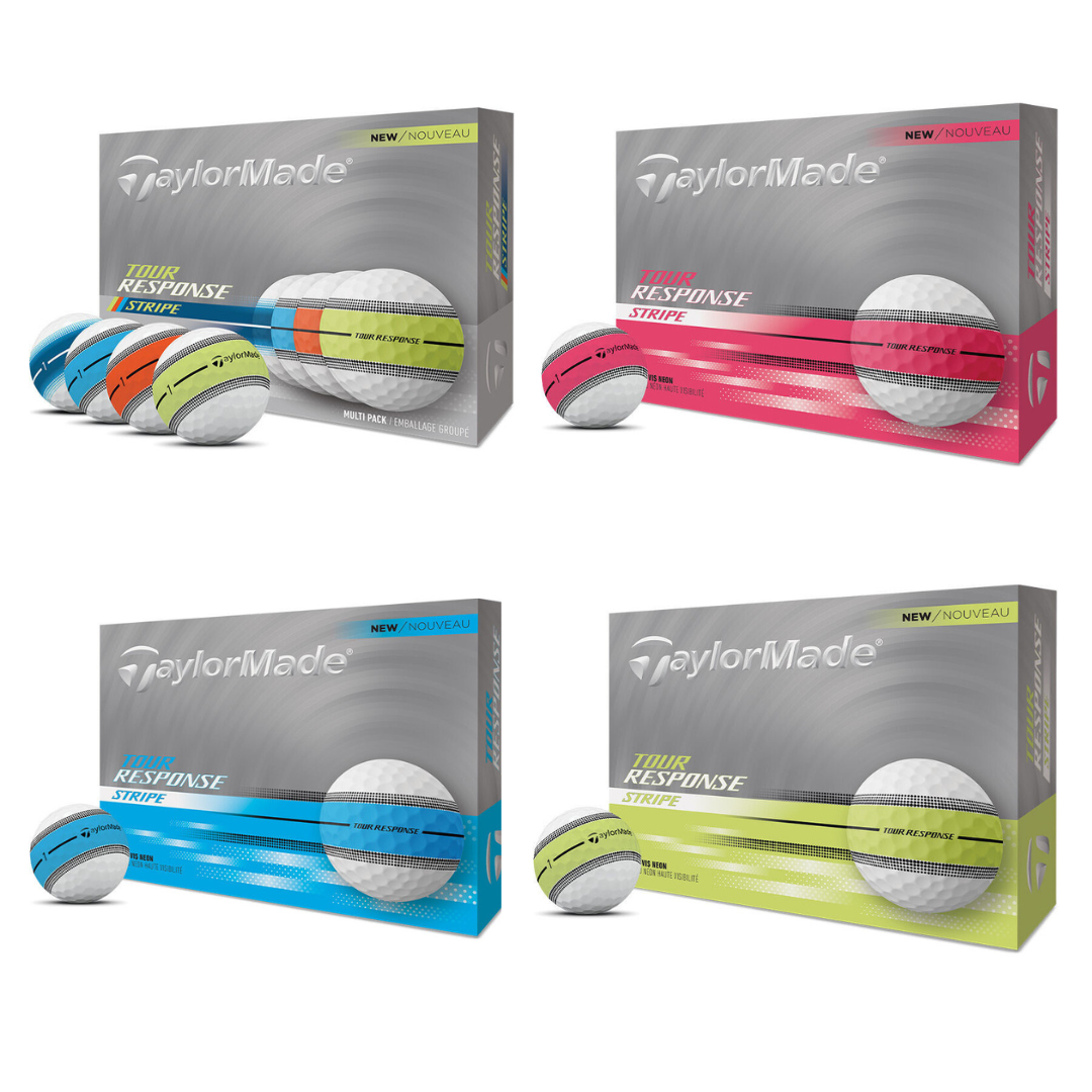 Taylormade Tour Response Stripe Golf Balls