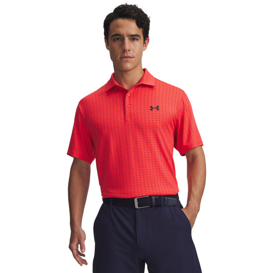 Under Armour Playoff 3.0 Printed Golf Polo Shirt