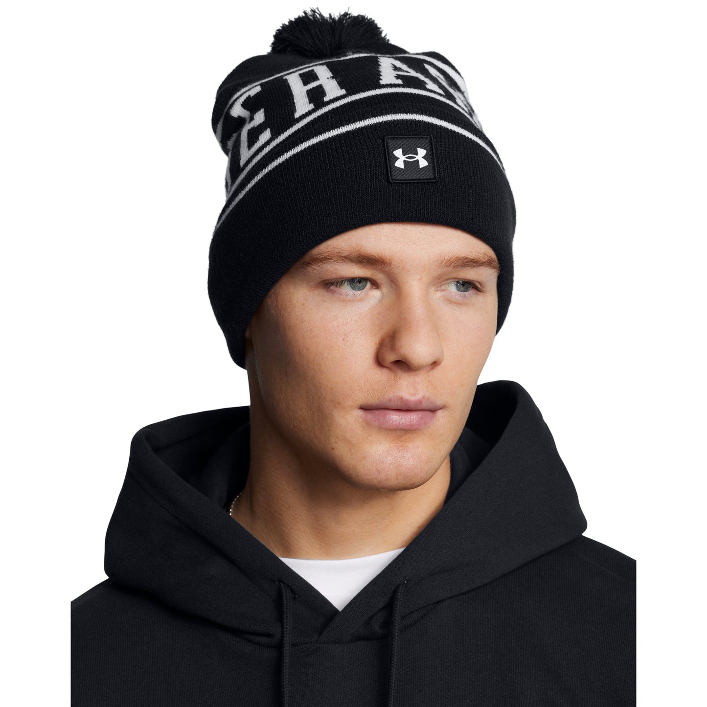 Under Armour UA Halftime Fleece Pom Golf Beanie Hat