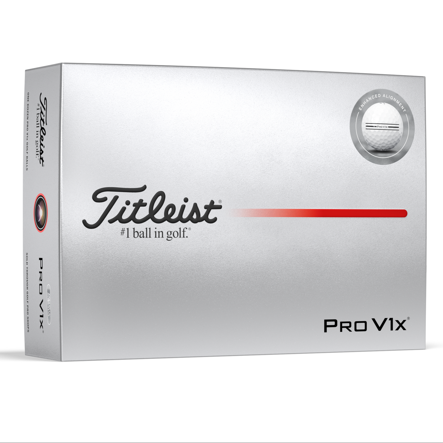 Titleist Pro V1x Golf Balls 2025 - Enhanced Alignment