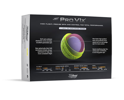 Titleist Pro V1x Golf Balls 2025