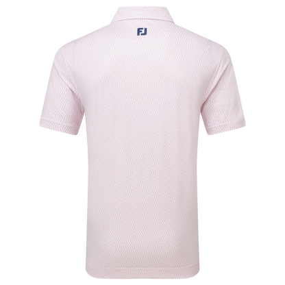 FootJoy Wiggle Print Lisle Golf Polo Shirt