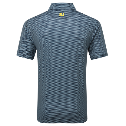 FootJoy Wiggle Print Lisle Golf Polo Shirt