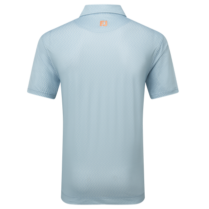 FootJoy Wiggle Print Lisle Golf Polo Shirt