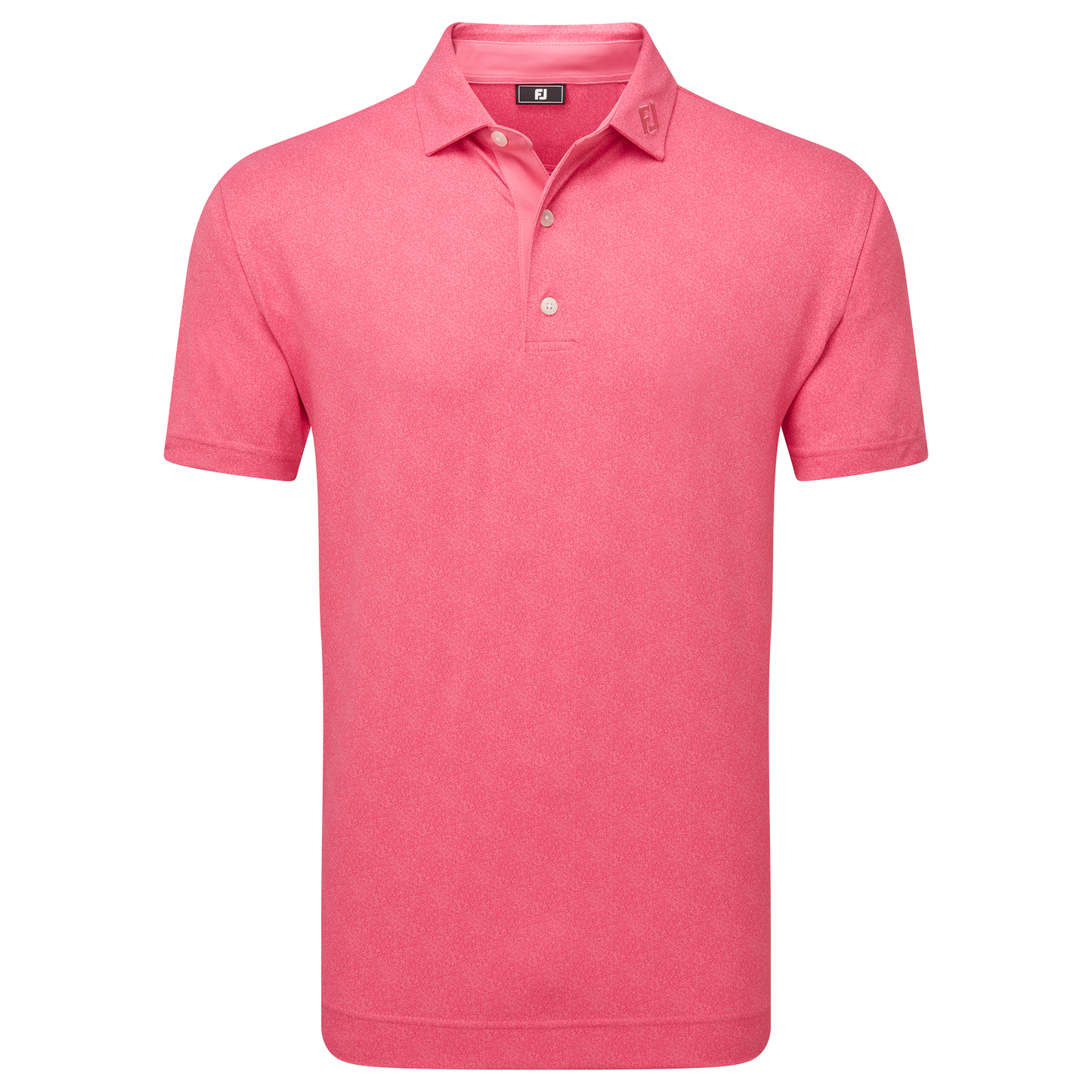FootJoy Speckle Print Lisle Golf Polo Shirt