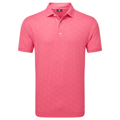 FootJoy Speckle Print Lisle Golf Polo Shirt