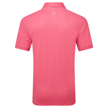 FootJoy Speckle Print Lisle Golf Polo Shirt