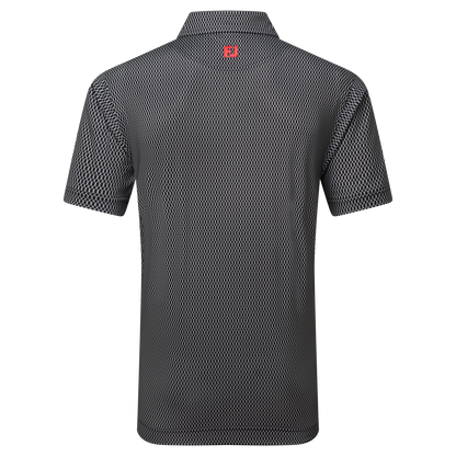 FootJoy Irongate Print Lisle Golf Polo Shirt