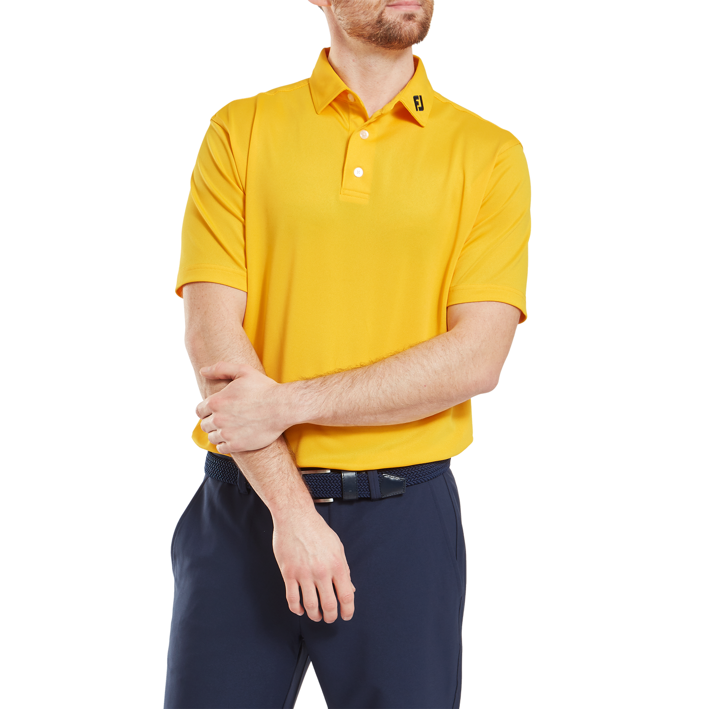 FootJoy Stretch Pique Solid Golf Shirt