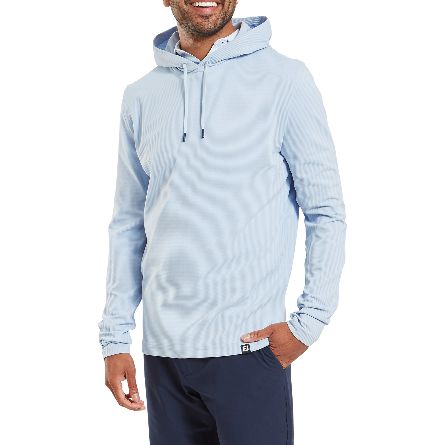 FootJoy Ottoman Jacquard Golf Hoodie