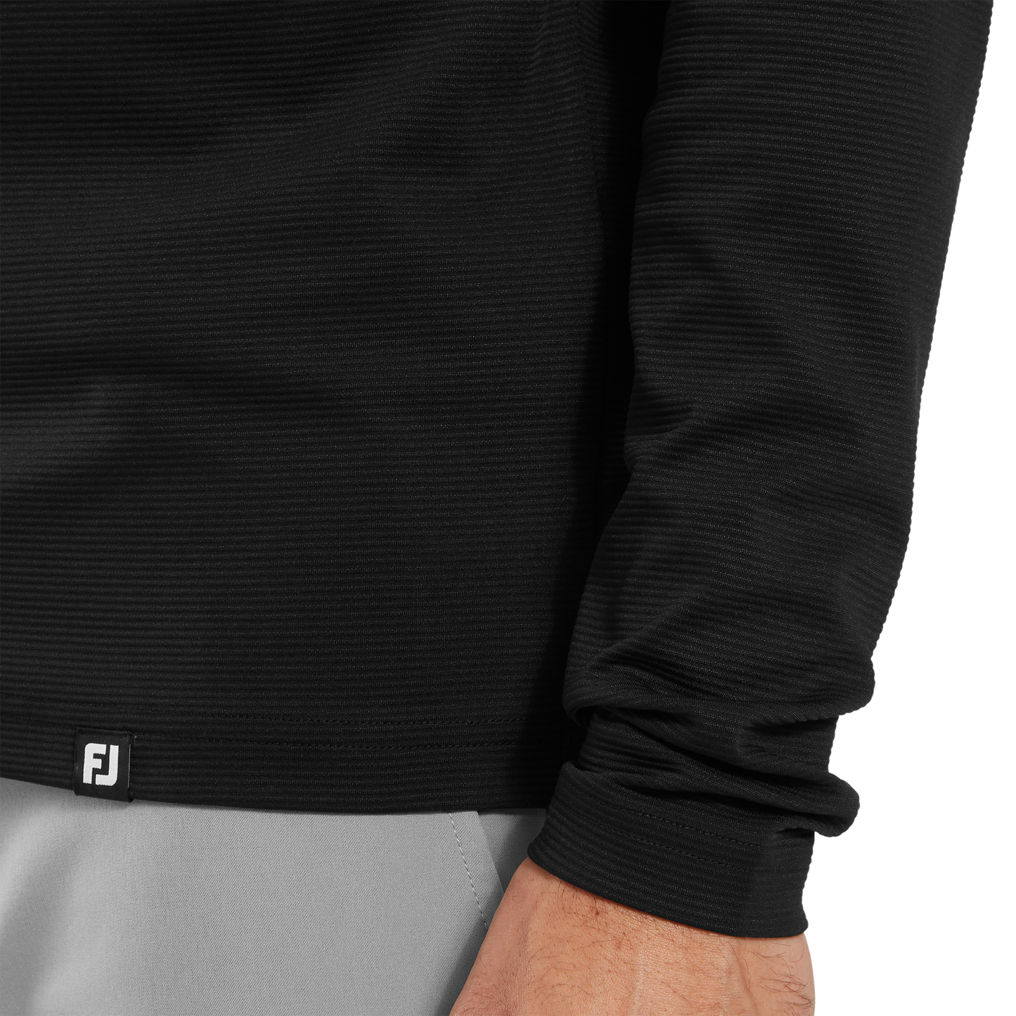 FootJoy Ottoman Jacquard Golf Hoodie