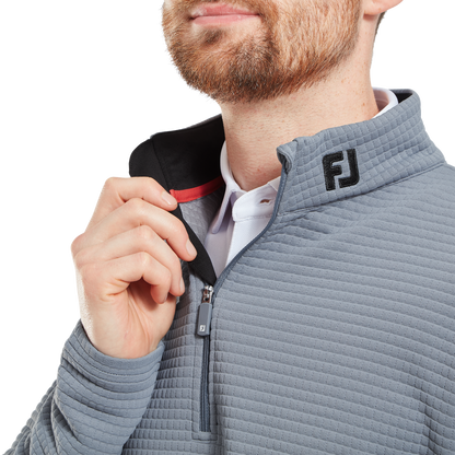 FootJoy Quilt Texture Chill-Out Golf Pullover