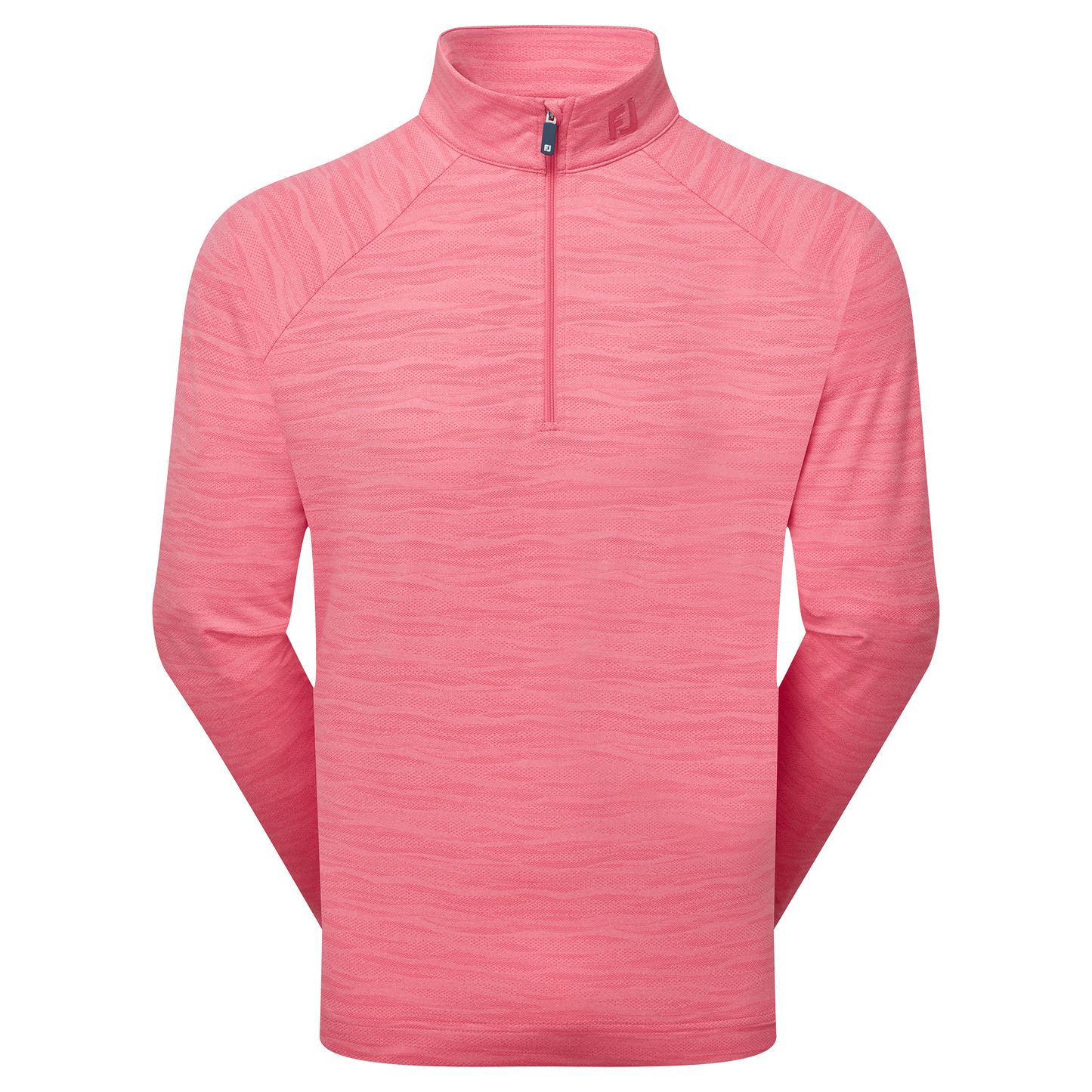 FootJoy Wave Jacquard Chill-Out Golf Pullover