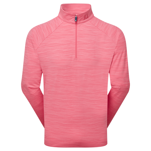 FootJoy Wave Jacquard Chill-Out Golf Pullover