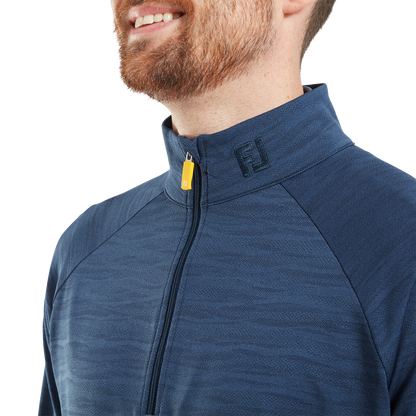 FootJoy Wave Jacquard Chill-Out Golf Pullover
