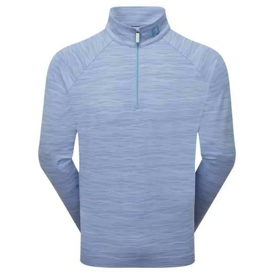 FootJoy Wave Jacquard Chill-Out Golf Pullover