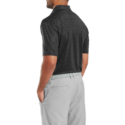 FootJoy Painted Floral Lisle Golf Polo Shirt