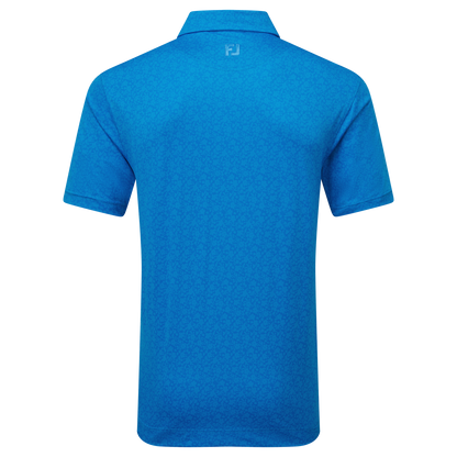 FootJoy Painted Floral Lisle Golf Polo Shirt