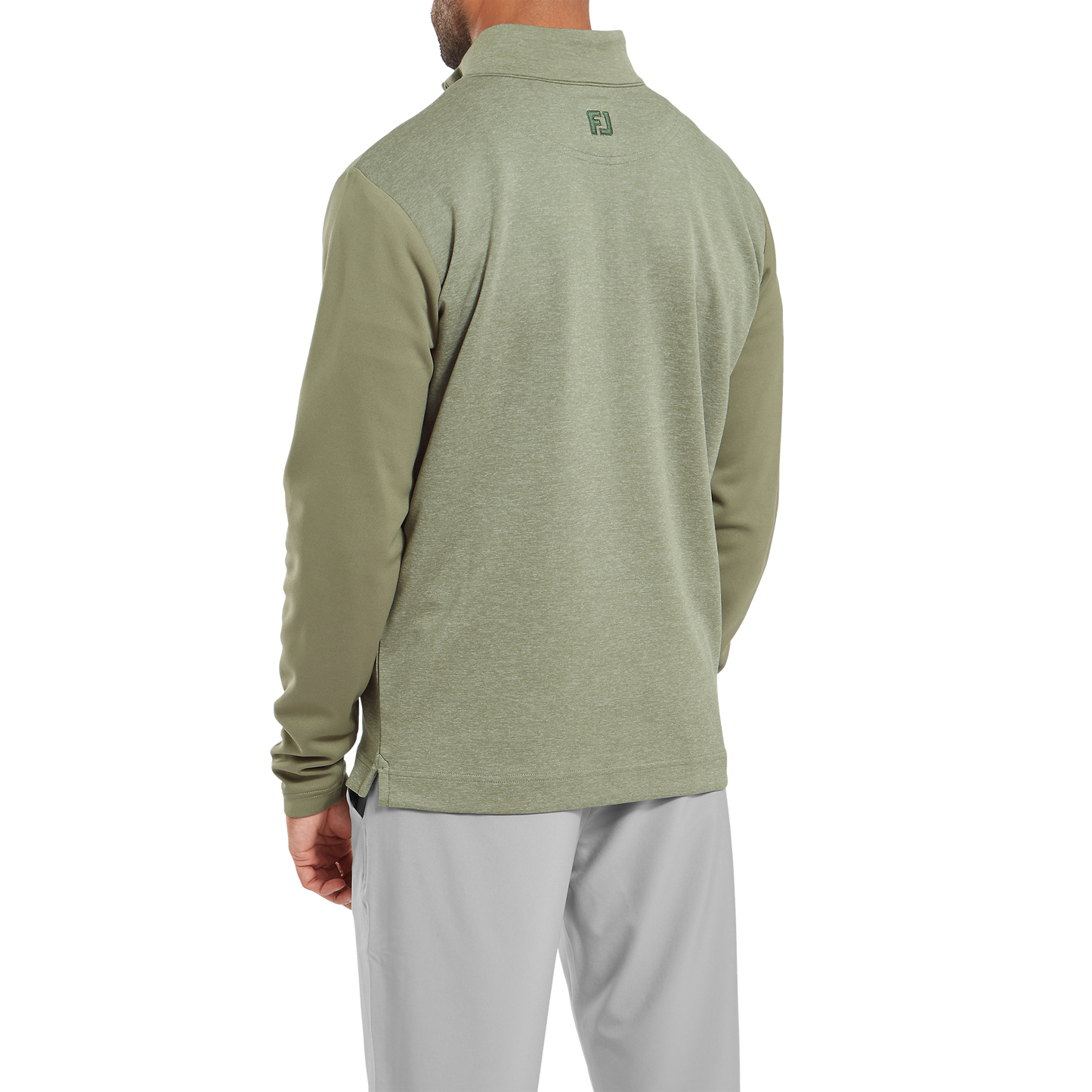 FootJoy Tonal Heather Chill-Out Golf Pullover